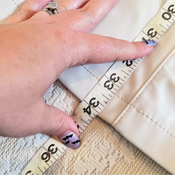 ASOS Weekday vegan leather Savannah shirt dress - Picture 6 of 10